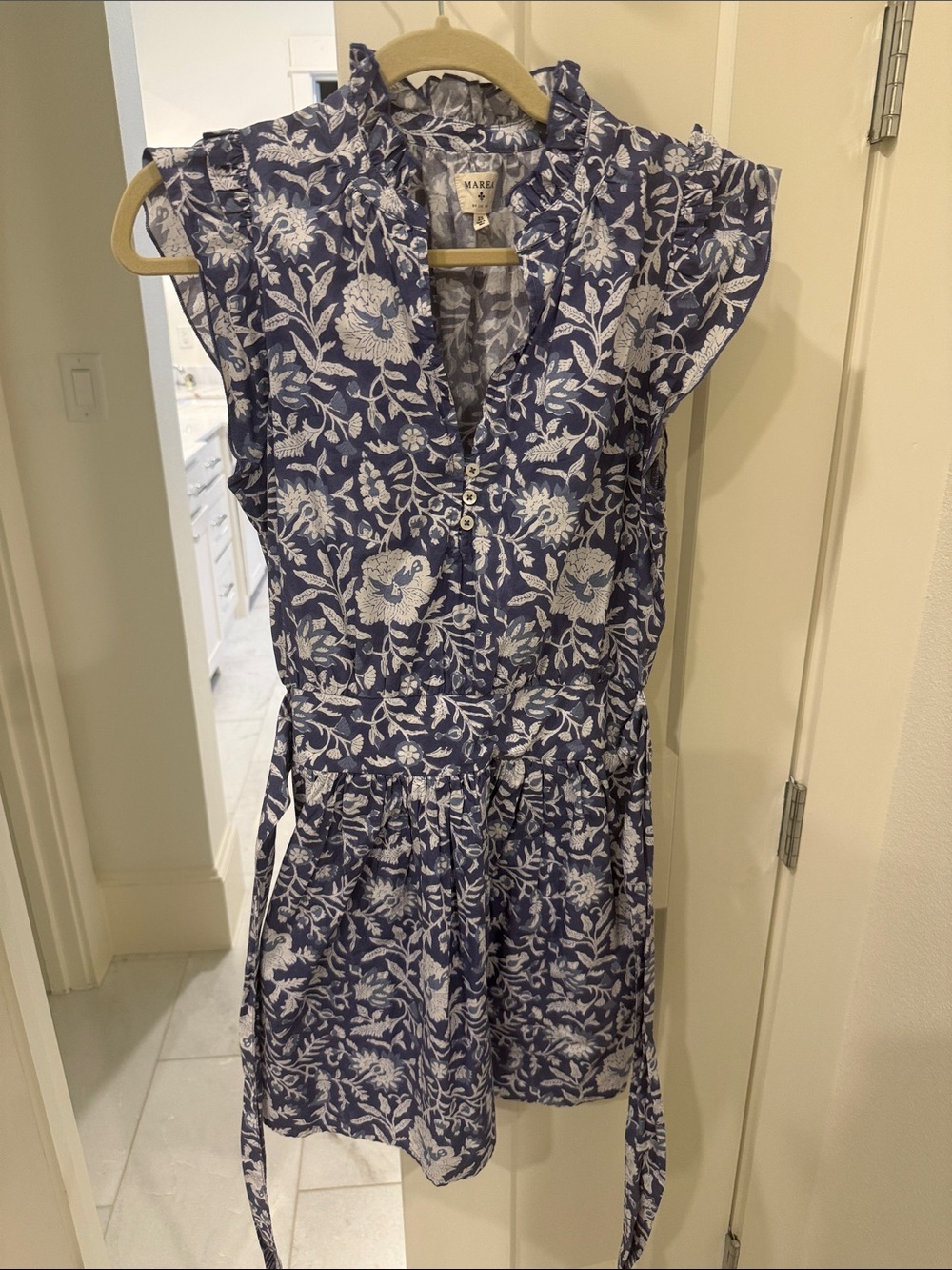 Mares Liz Dress Indigo Blossom